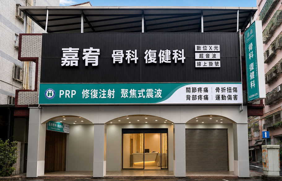 嘉宥骨科復健科店面