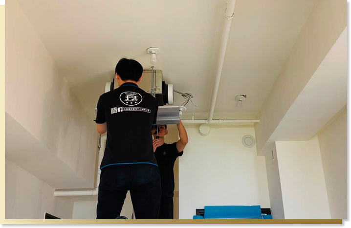 亞譽國際空氣品質改善工程團隊