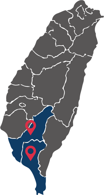 高雄與屏東服務地區