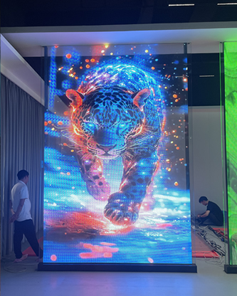 LED透明電視牆