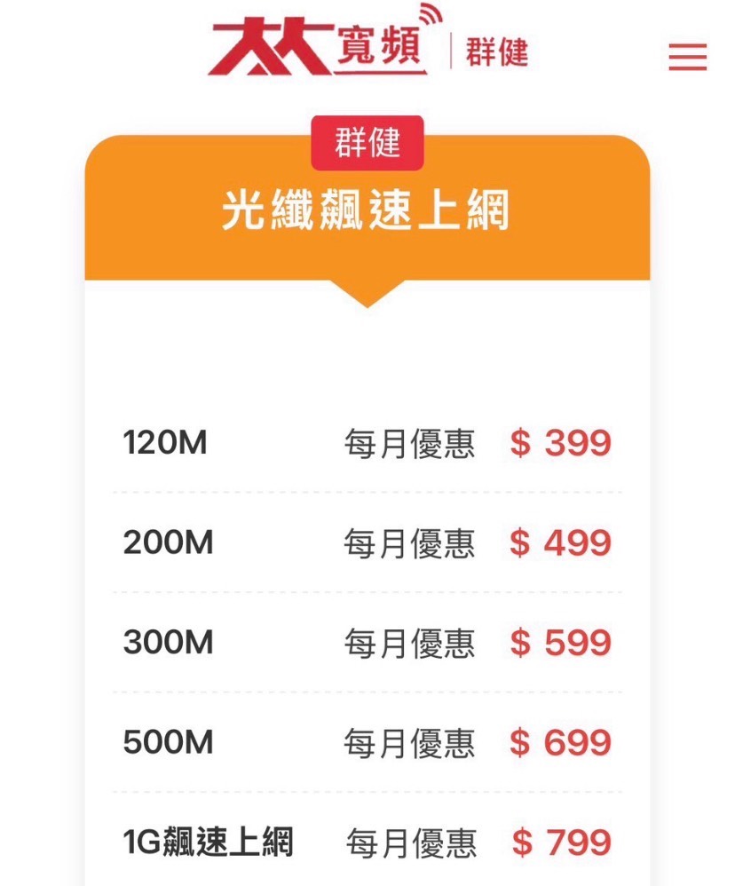 優惠方案