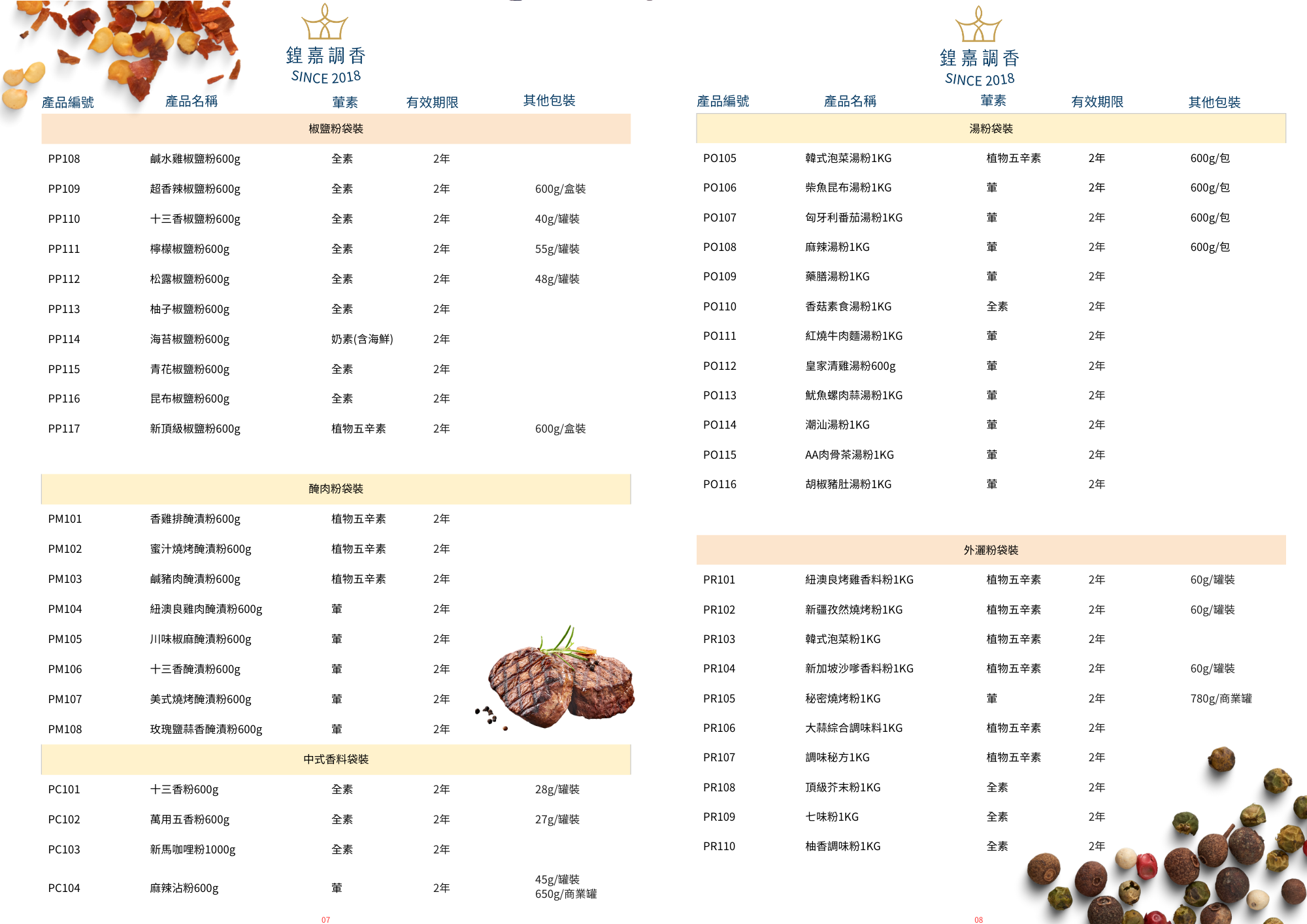 鍠嘉調香-香料,調味料,辛香料,高雄香料工廠,高雄調味料工廠