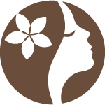 芯花漾頭療造型沙龍 logo