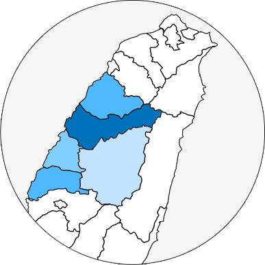 服務範圍地圖